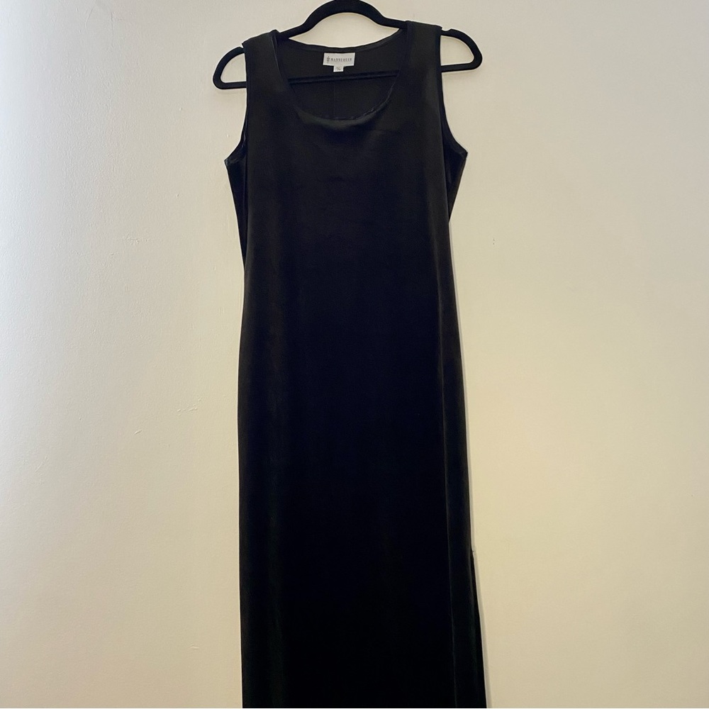 Vintage velvet maxi dress